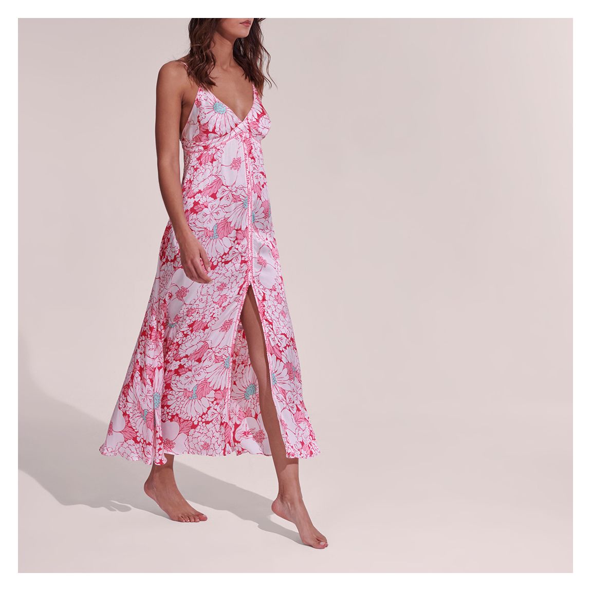Pink Garden Denise Maxi Dress