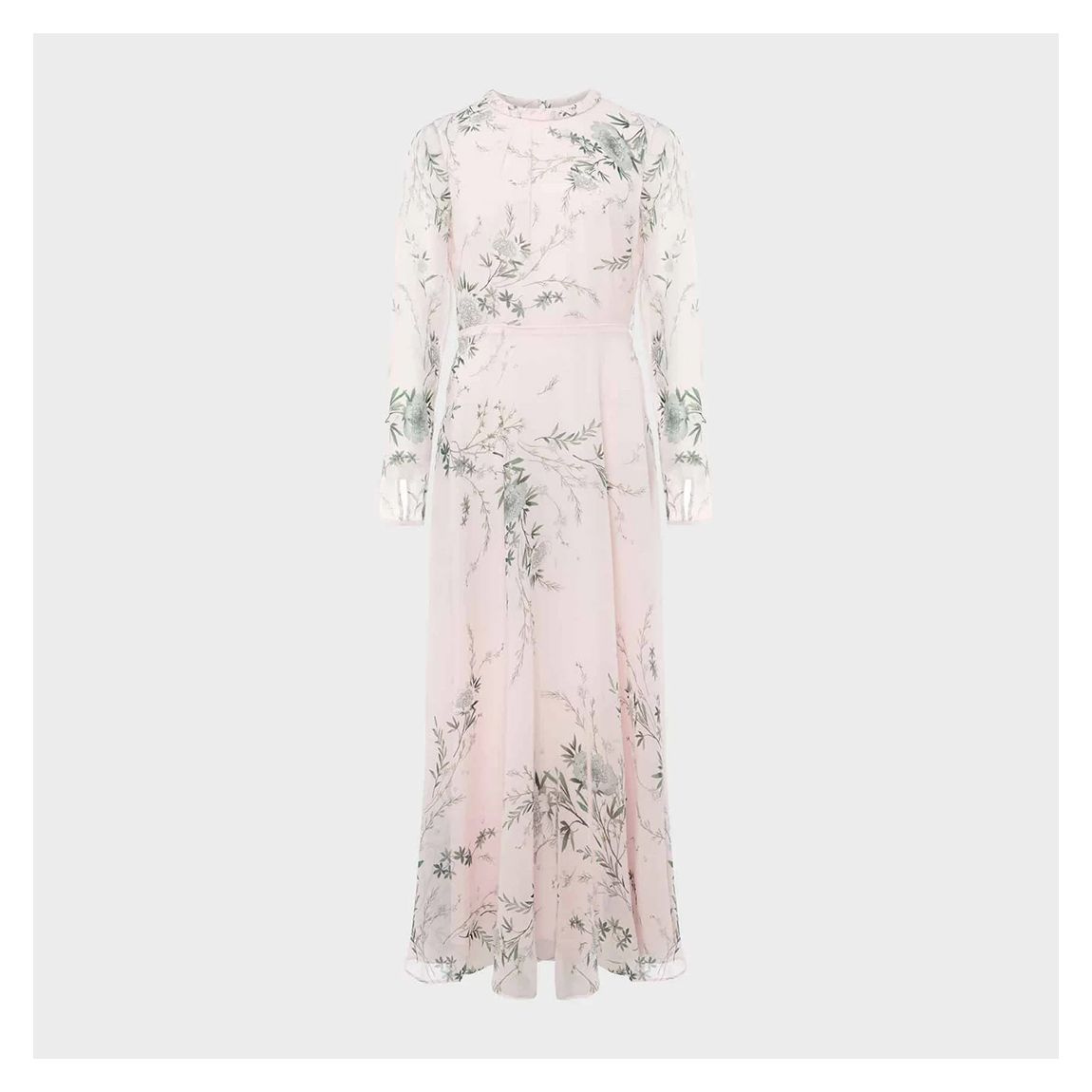 Pale Pink Rosabelle Silk Dress