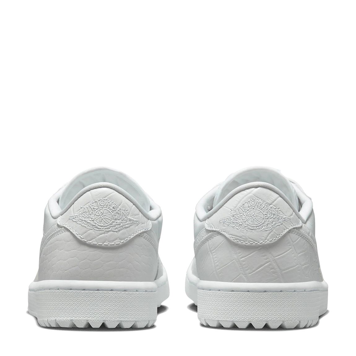 Men's White Nike Air Jordan 1 Low Trainers