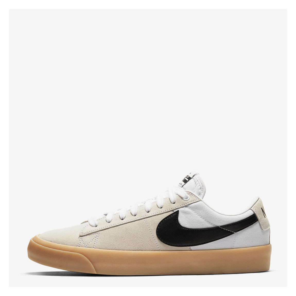 Men's White/Black Nike Blazer Low 77 Trainers