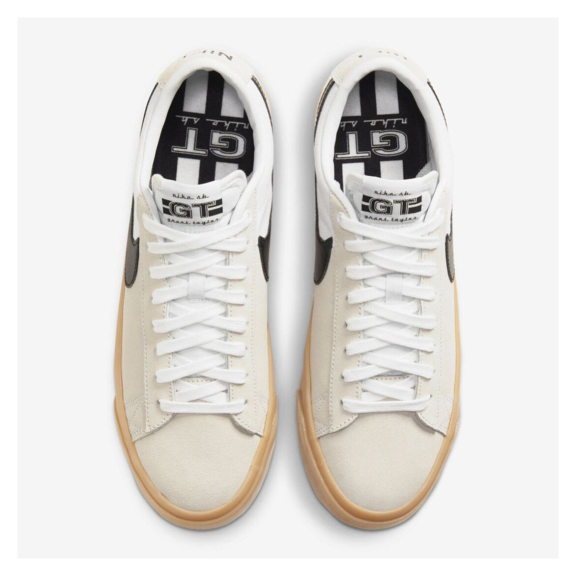Men's White/Black Nike Blazer Low 77 Trainers
