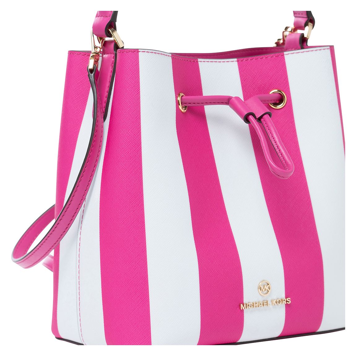 Cerise Multi Suri Medium Bucket Messenger