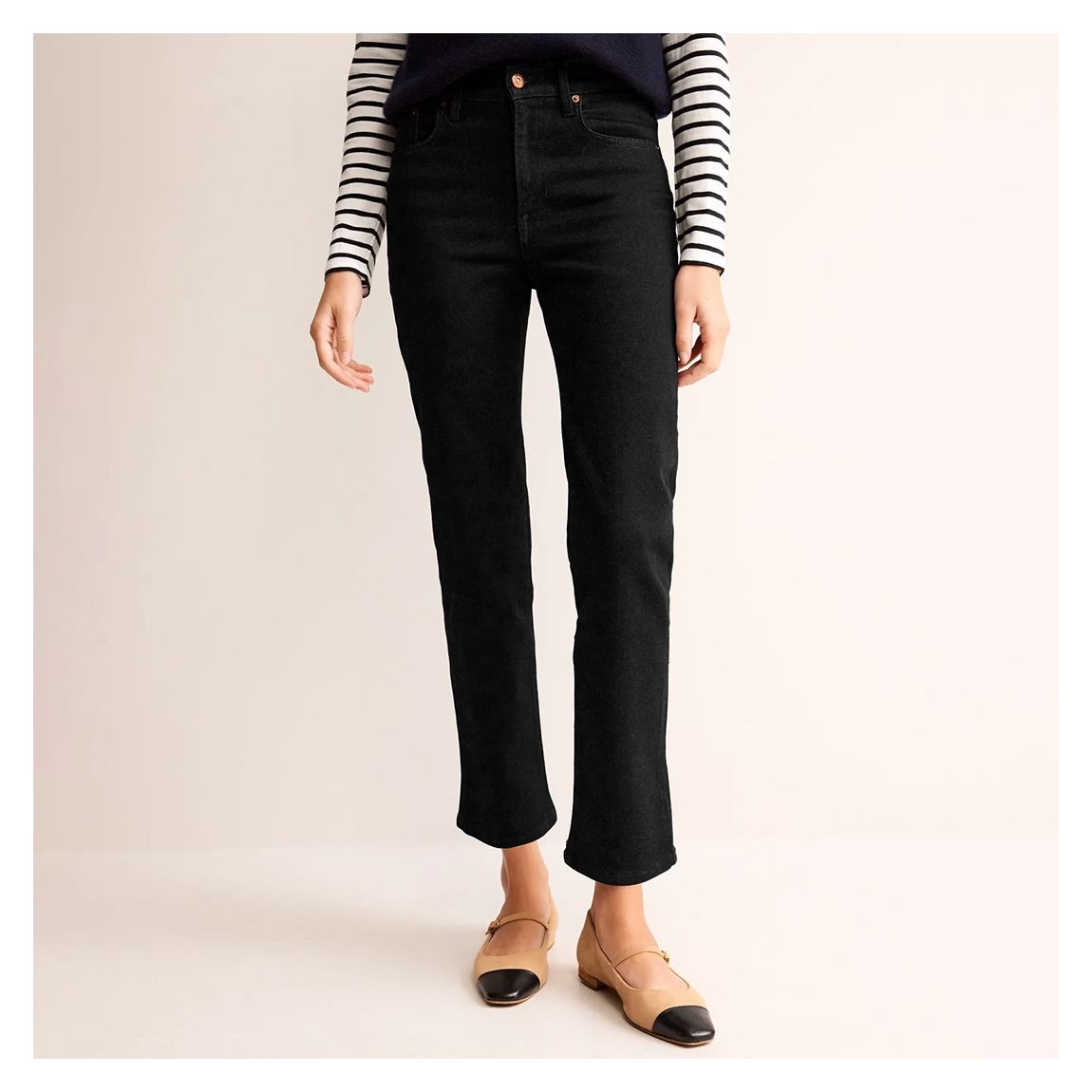 Black Slim Leg Jeans