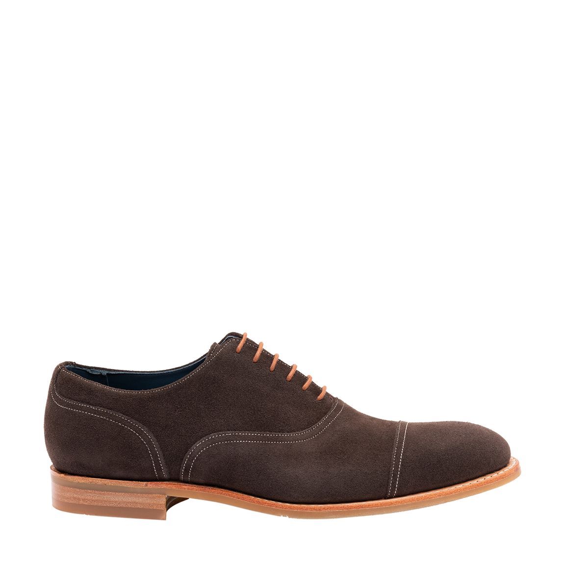 Brown Suede Pullman Oxford