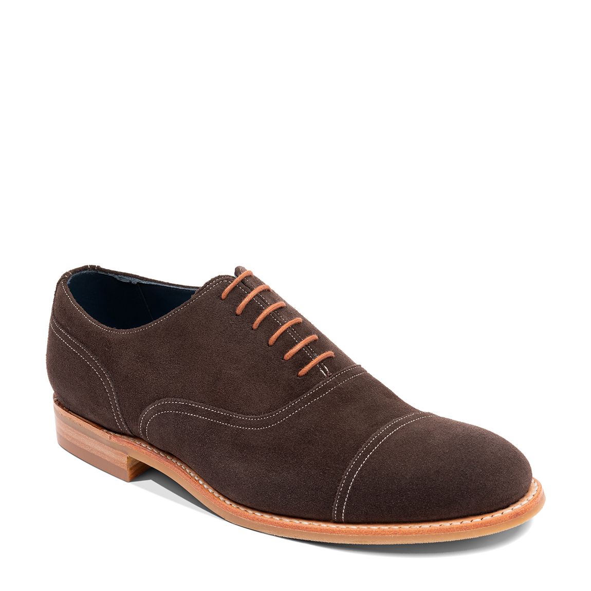 Brown Suede Pullman Oxford