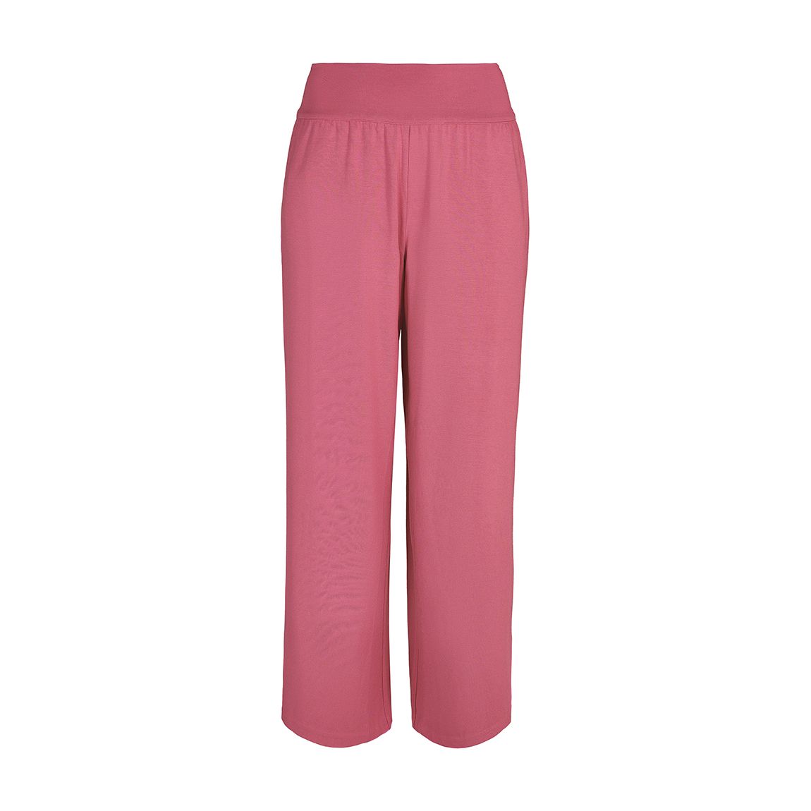 Pink Modal Wide Leg Pant