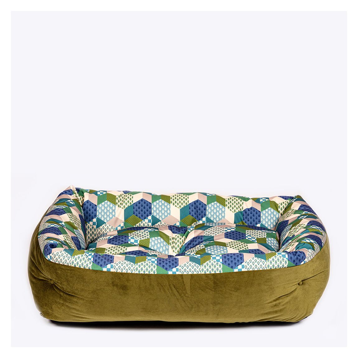 Laura Ashley Thistle Patchwork Lounger Small
