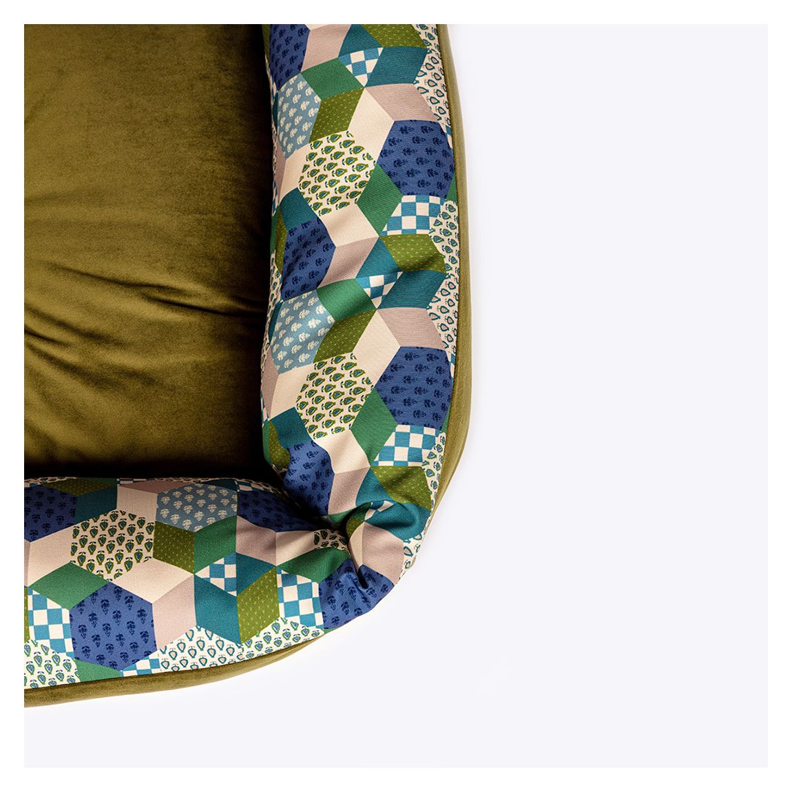 Laura Ashley Thistle Patchwork Lounger Small
