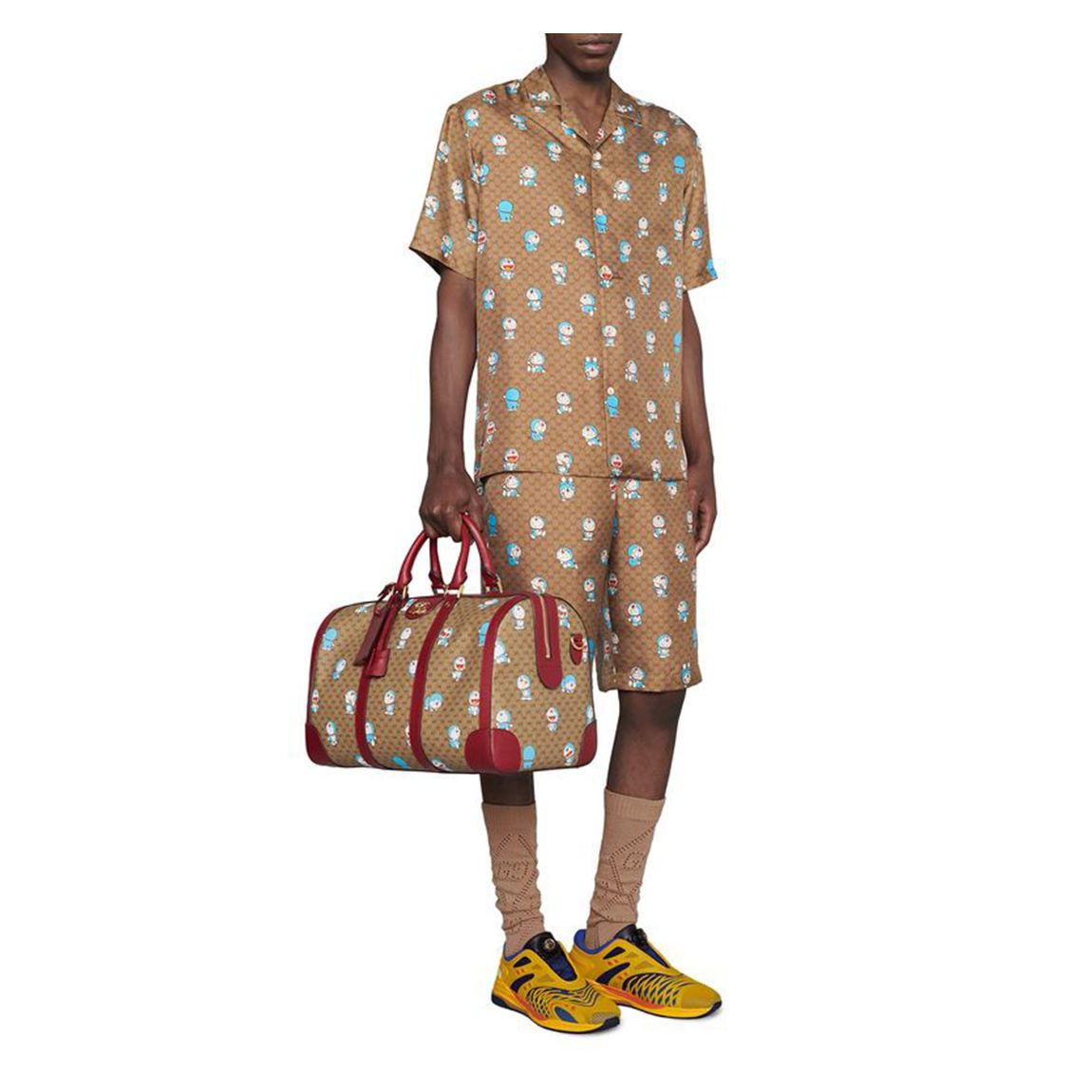 Gucci X Doraemon Duffle Bag
