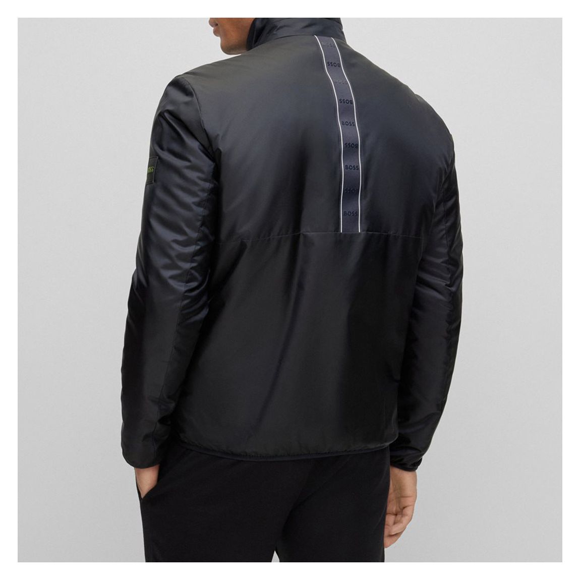 Black Skien Zip Jacket