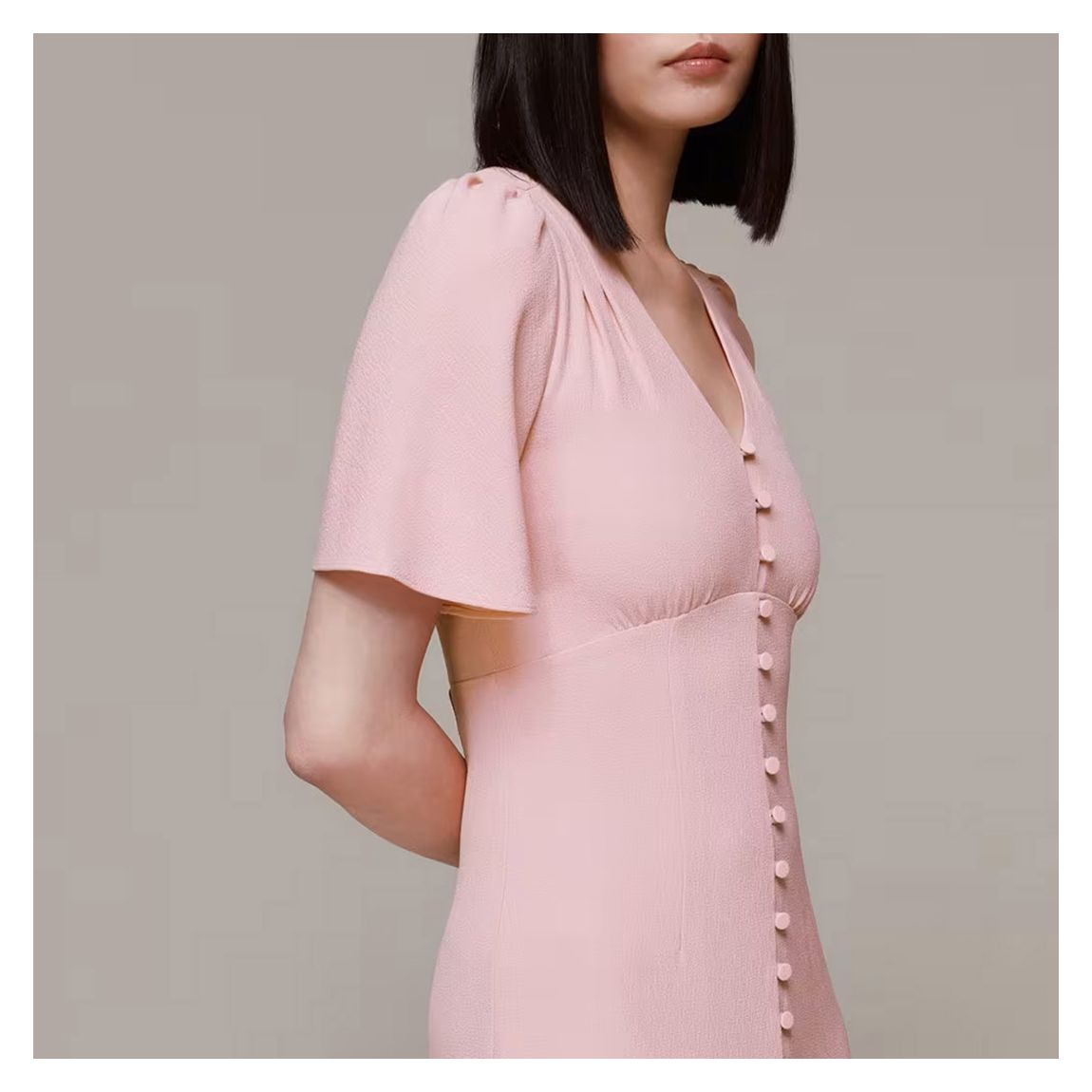 Pale Pink Molly Maxi Dress