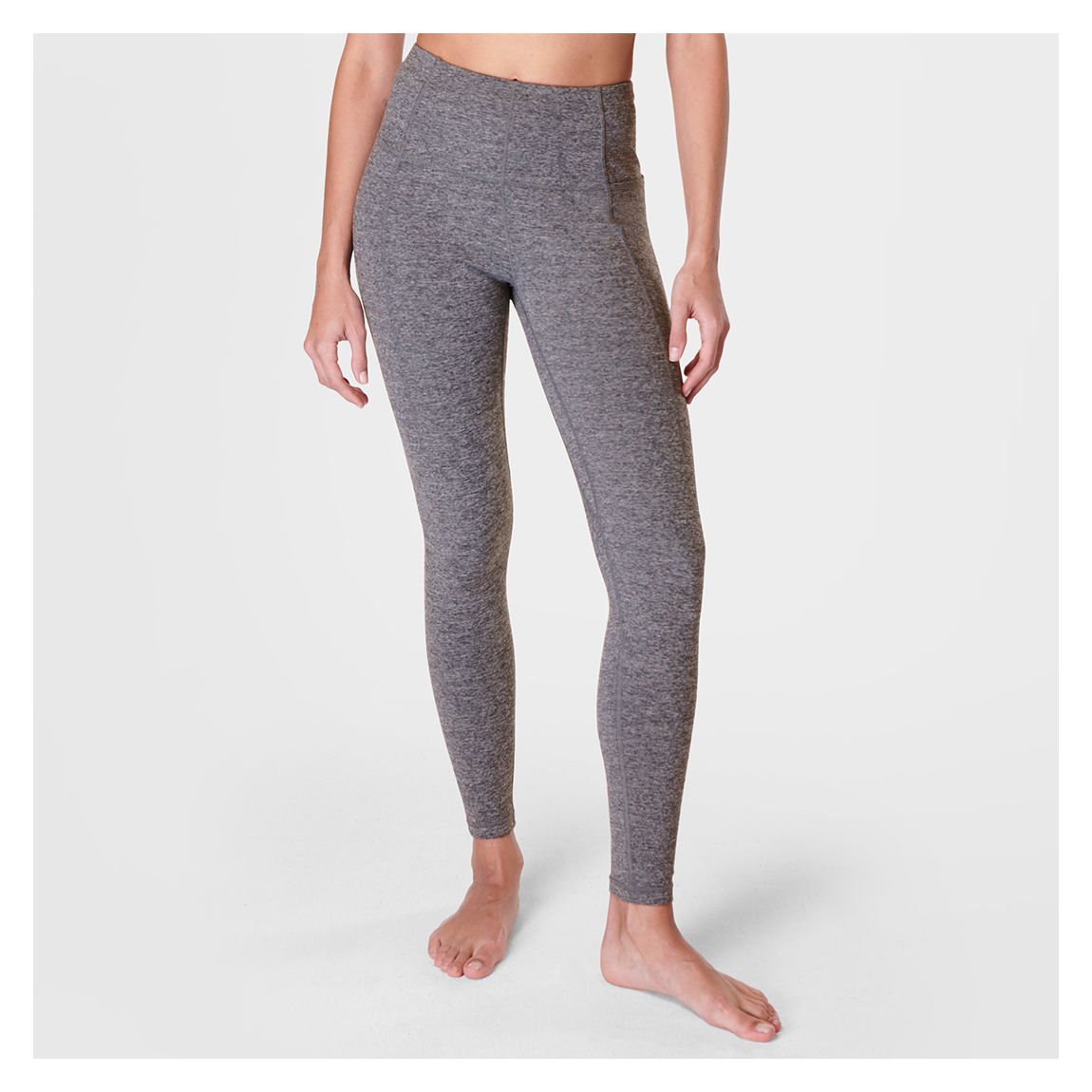 Dark Grey Marl Super Soft Yoga Leggings