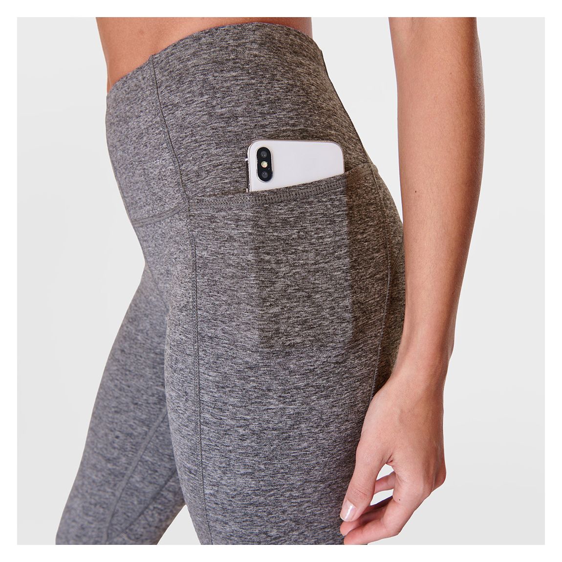 Dark Grey Marl Super Soft Yoga Leggings