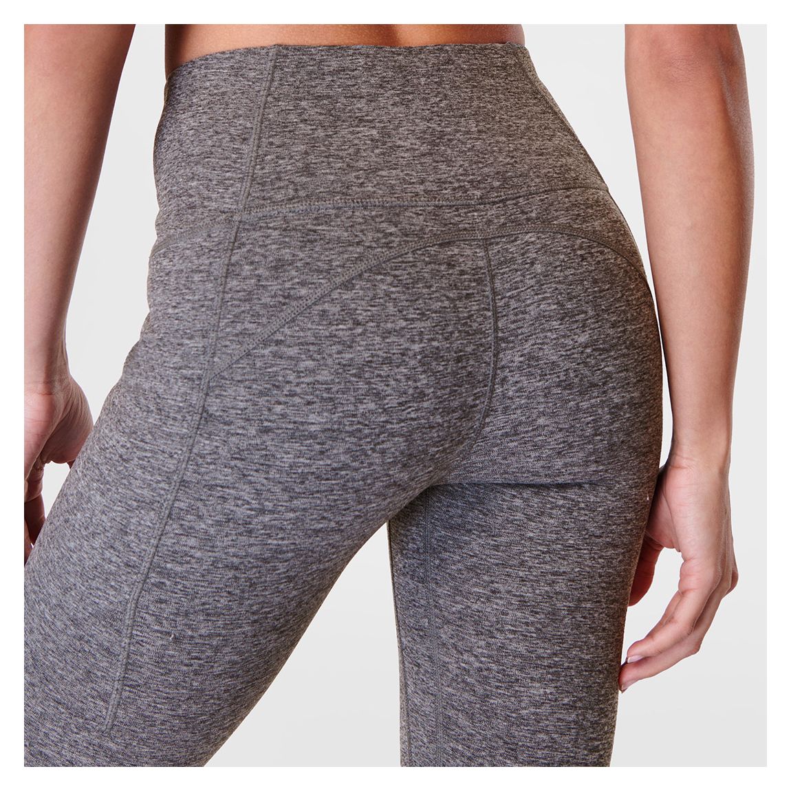 Dark Grey Marl Super Soft Yoga Leggings