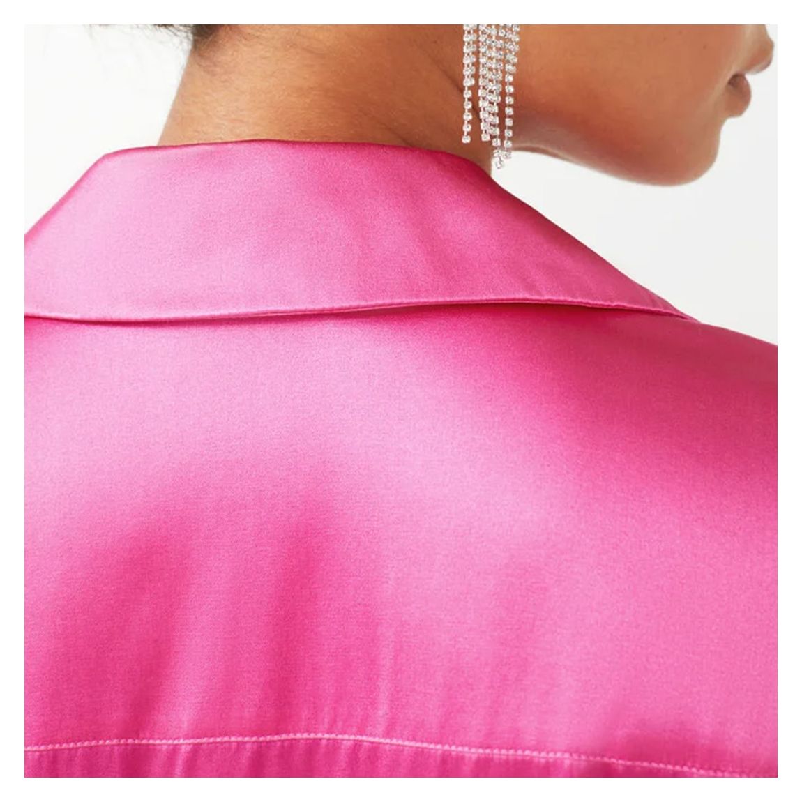 Pink Vera Silk Blend Shirt