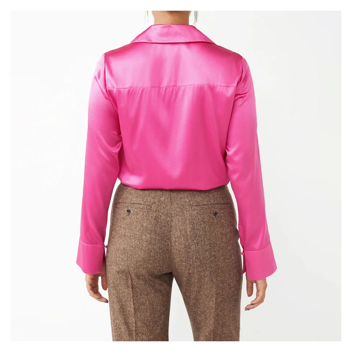 Pink Vera Silk Blend Shirt