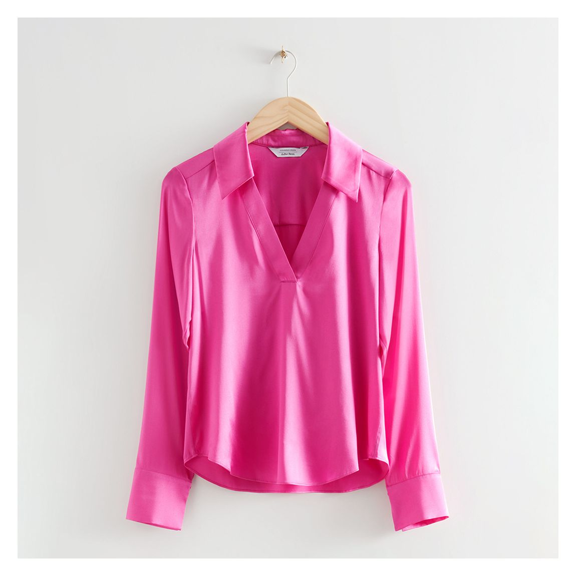 Pink Vera Silk Blend Shirt