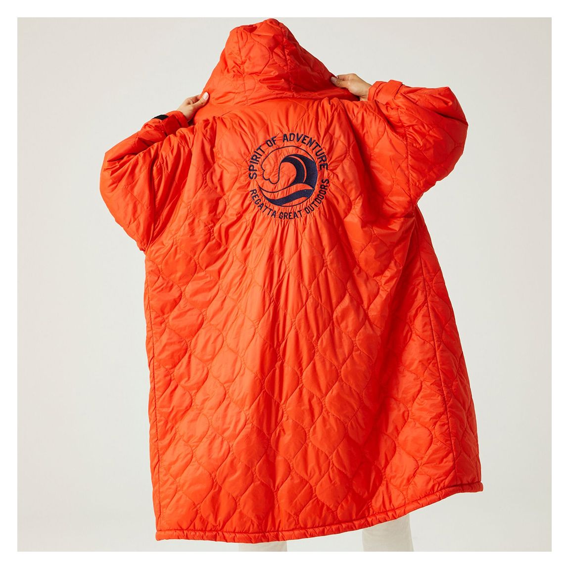 Orange Waterproof Changing Robe