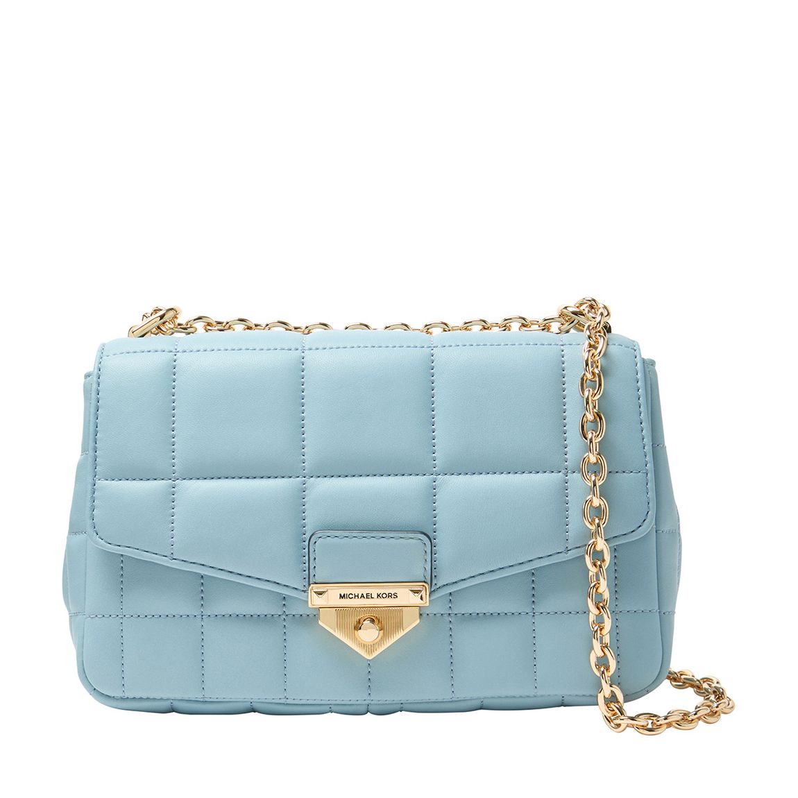 Michael Kors Pale Blue Soho Shoulder Bag BrandAlley