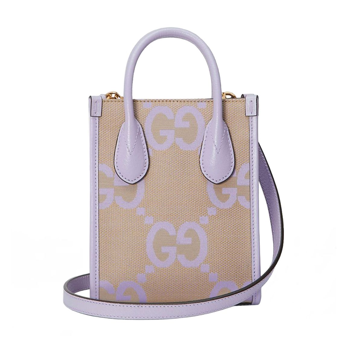 Pink Ophidia Jumbo GG Mini Bucket Bag