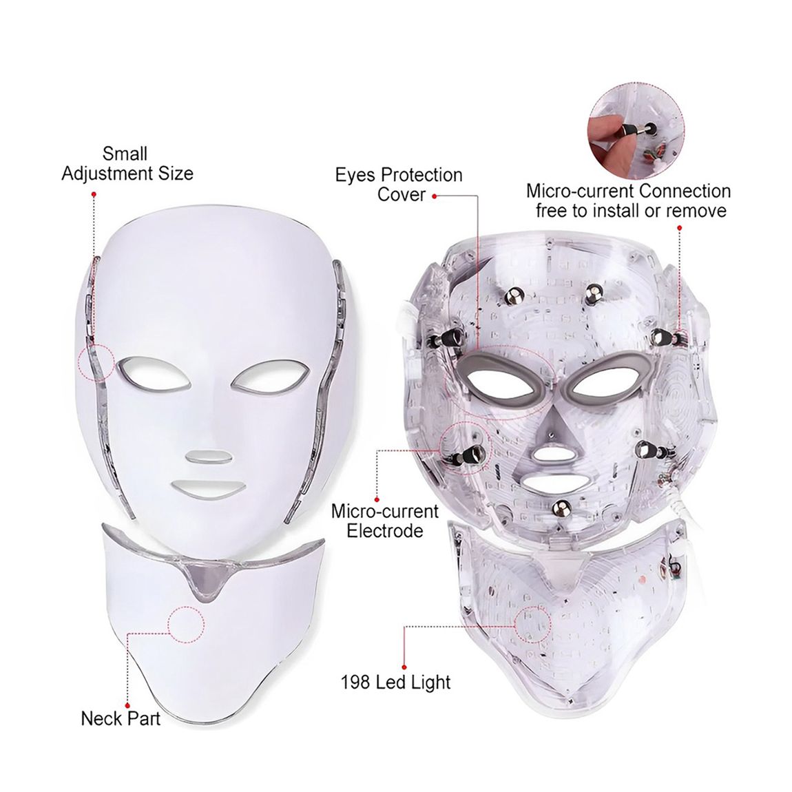 7 Colour Face + Neck Led Mask - Limited Edition