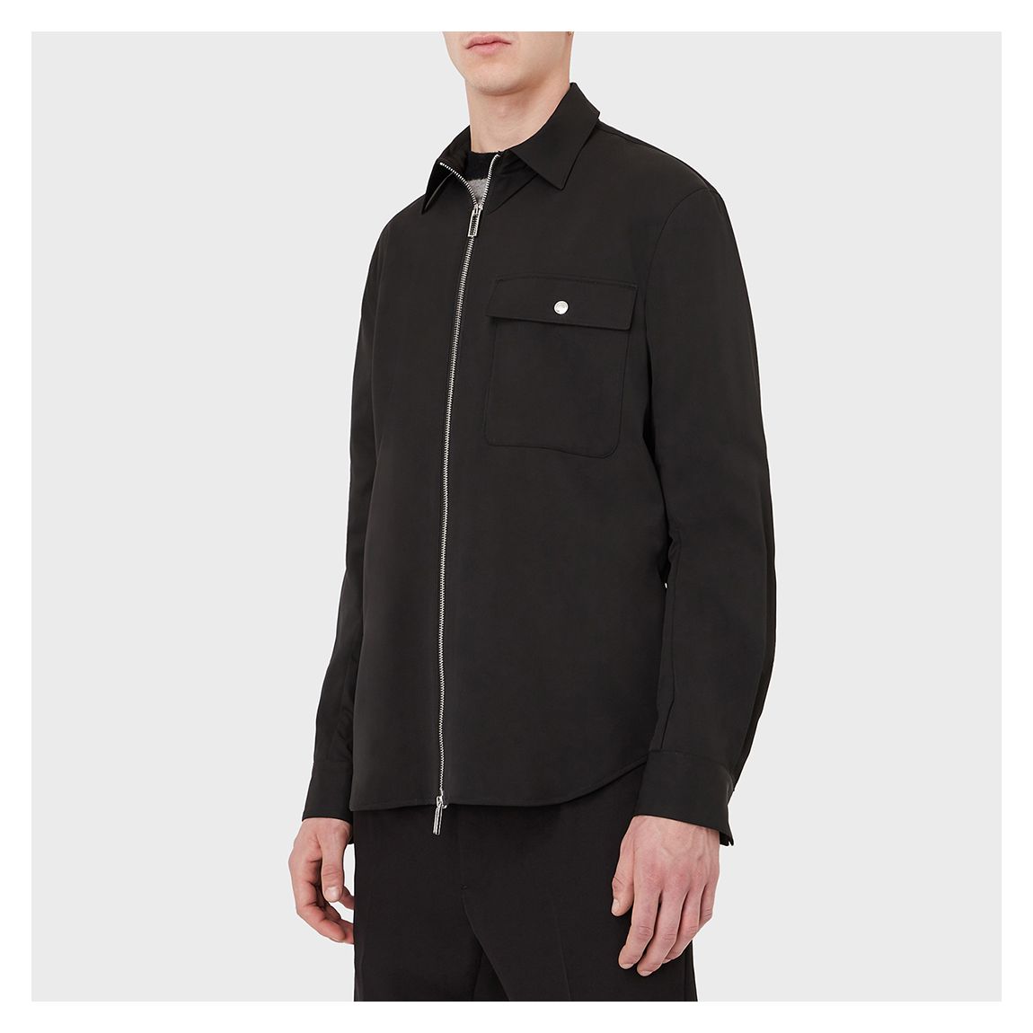 Black Zip Jacket