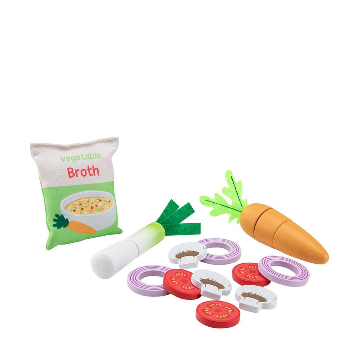 Play Food Wooden Soup Kitchen