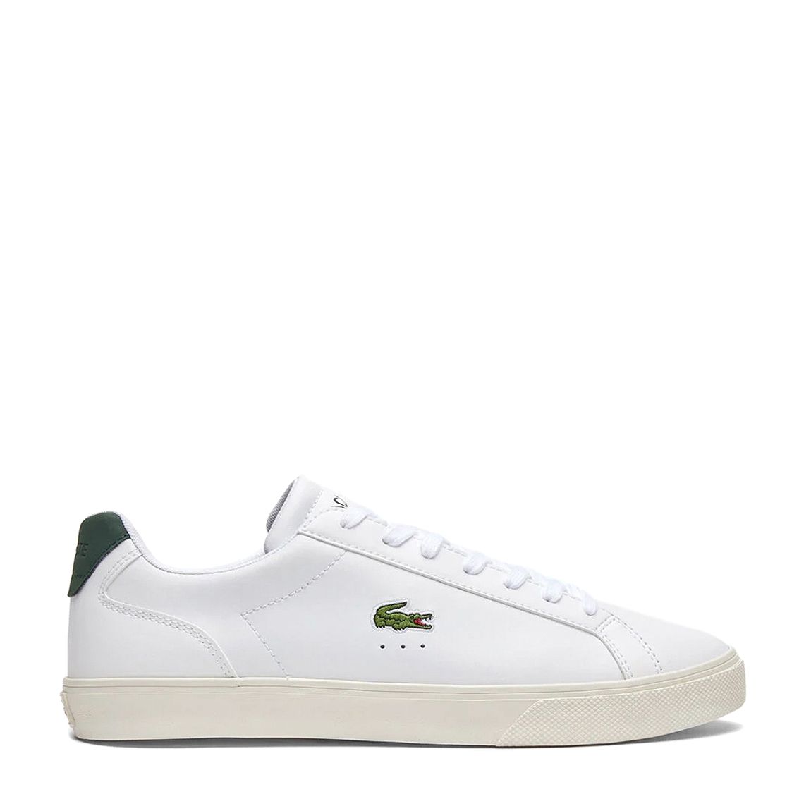 Men's White/Green Lerond Pro Leather Trainers