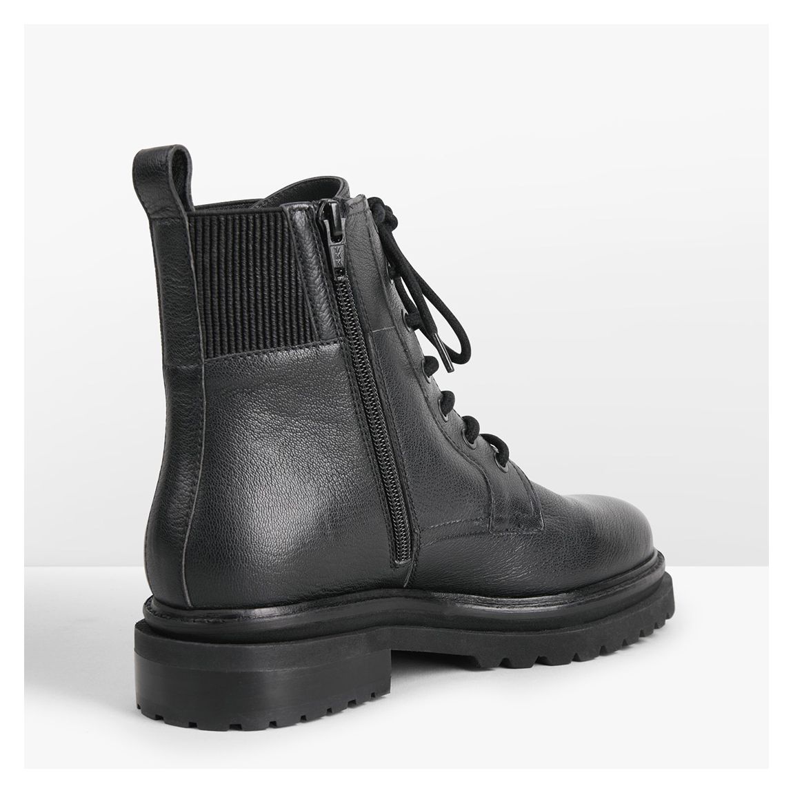 Black Trinity Leather Boots
