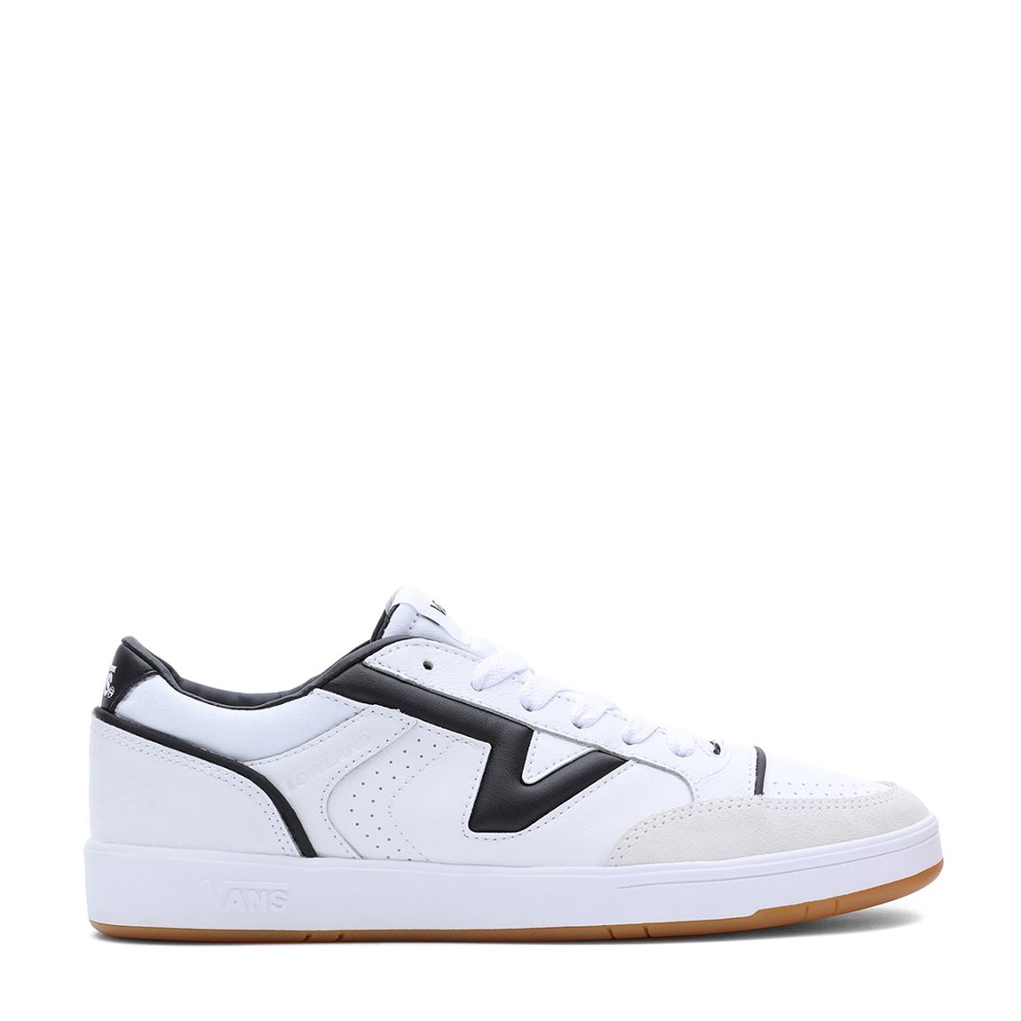 Women's White/Black Lowland ComfyCush Trainers