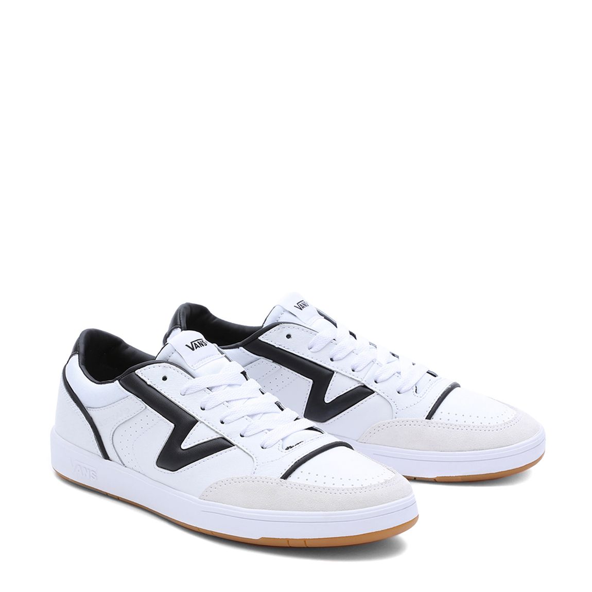Women's White/Black Lowland ComfyCush Trainers
