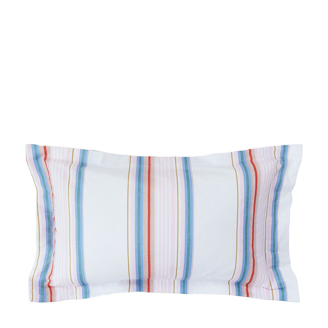Golden Hour Stripe Super King Cover Set, White