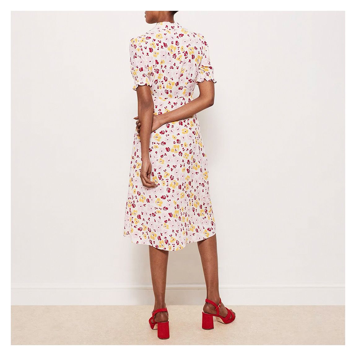 英国発【HOBBS LONDON】Hidcote フローラル 花柄 ドレス 英国発【HOBBS LONDON】Hidcote フローラル 花柄 ドレス