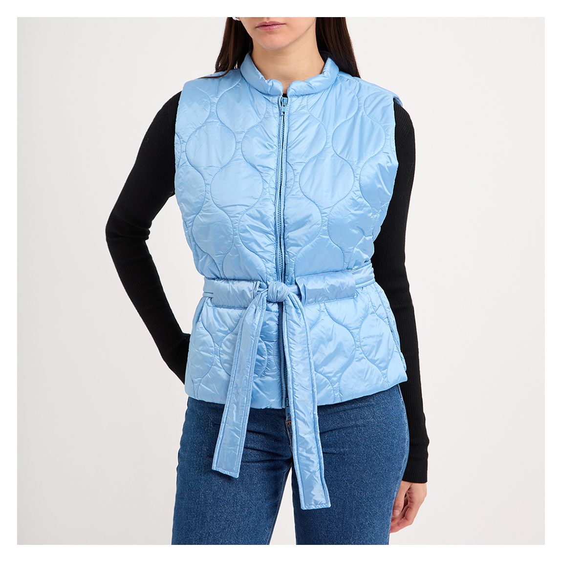 Light Blue Gilet Puffer
