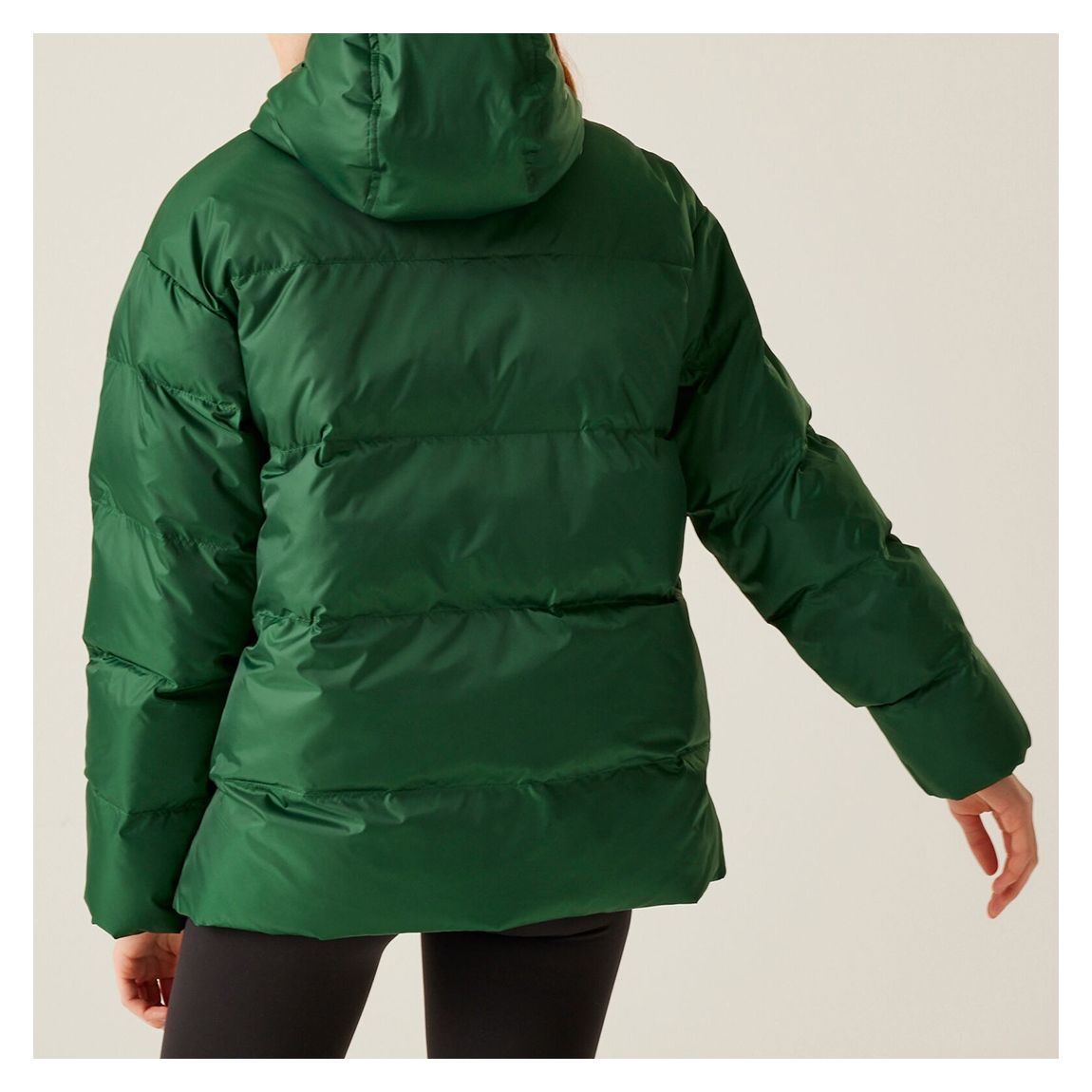 Green Orla Kiely Oversized Coat