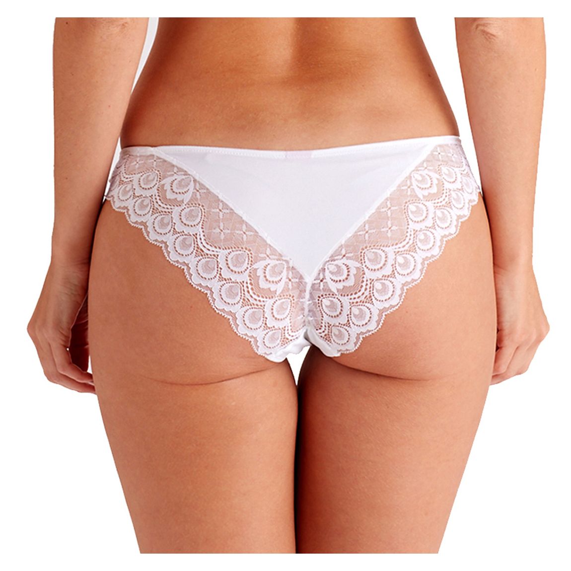 White Brazilian Brief