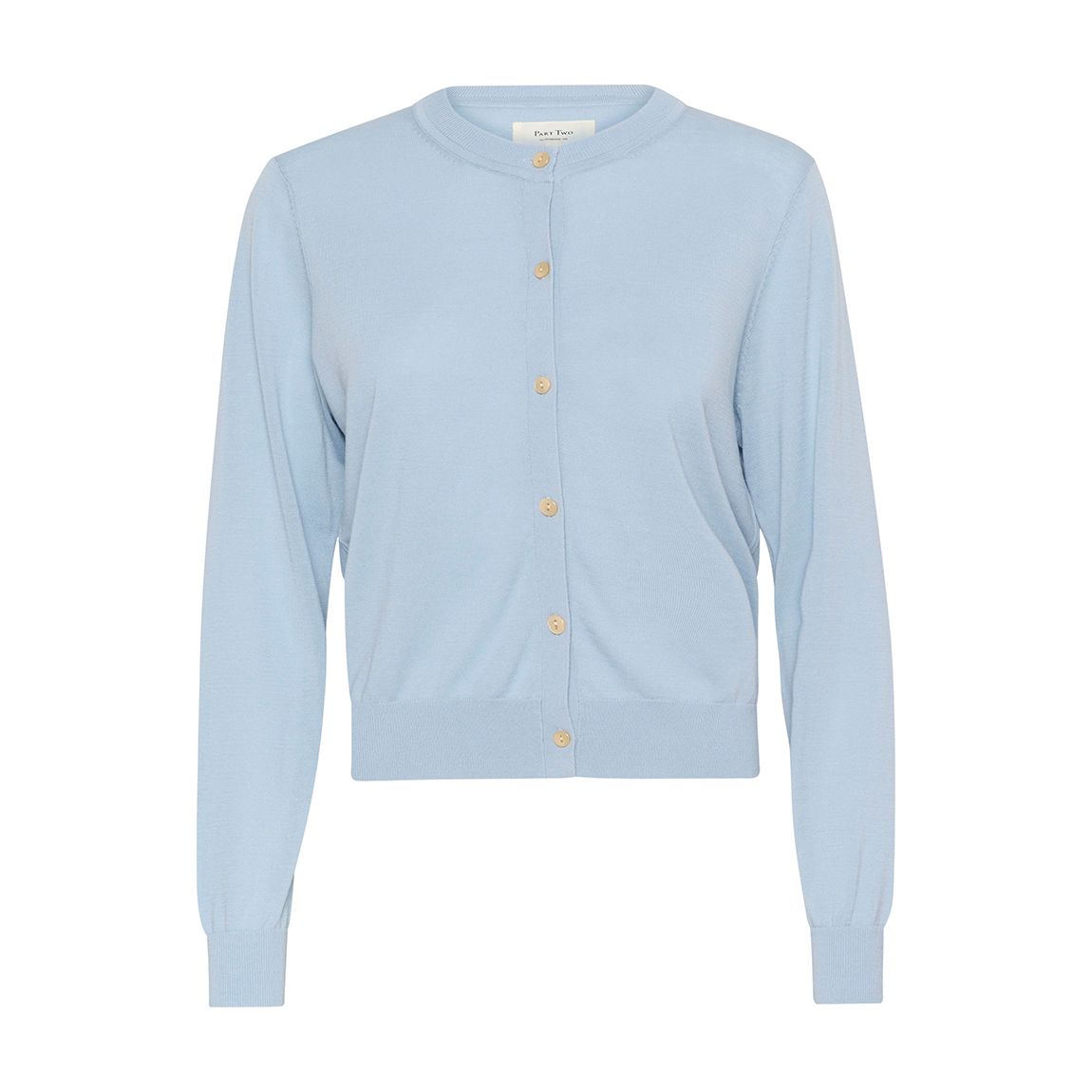 Soft Blue Silk Blend Loa Cardigan