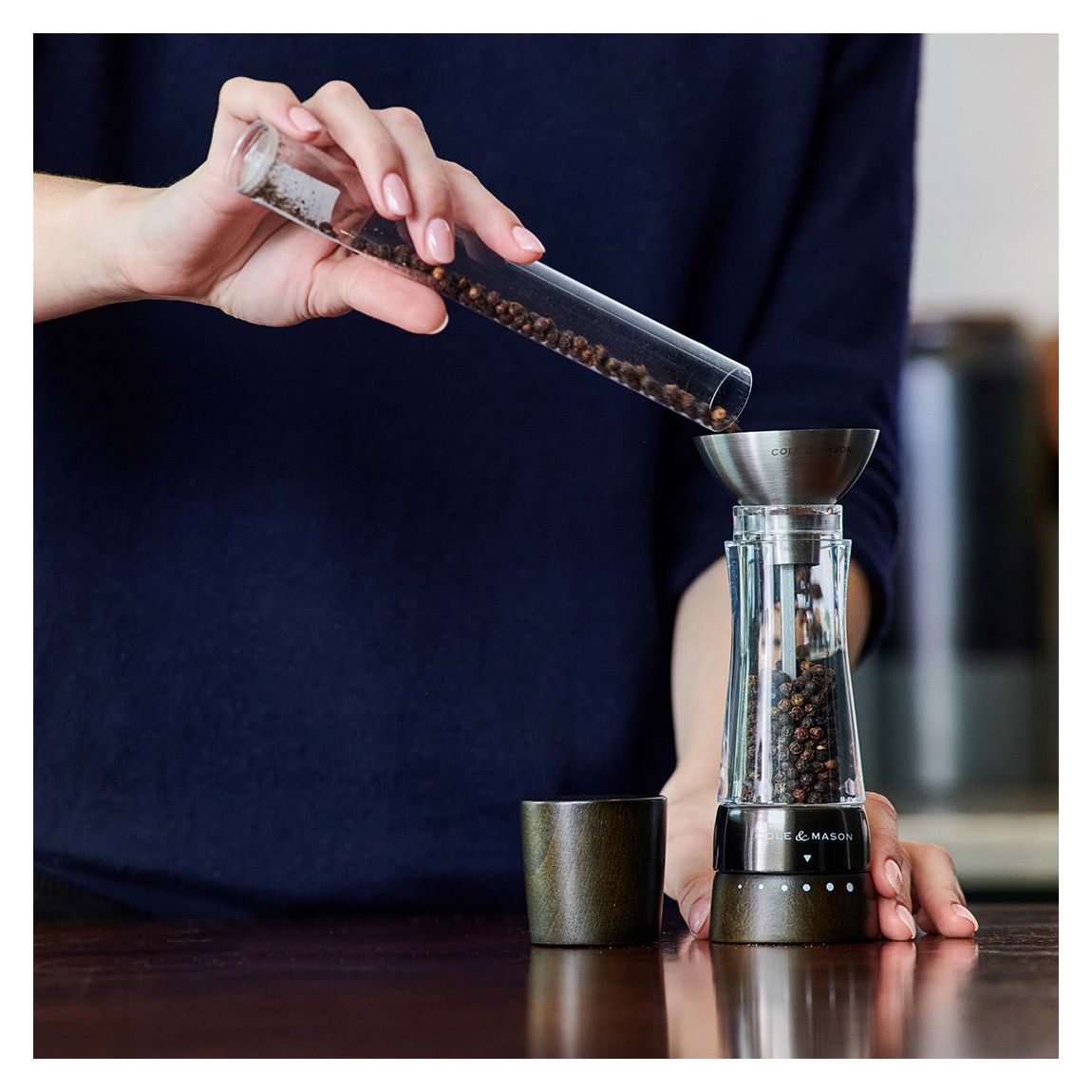 Derwent Black Salt &amp; Pepper Mill Set