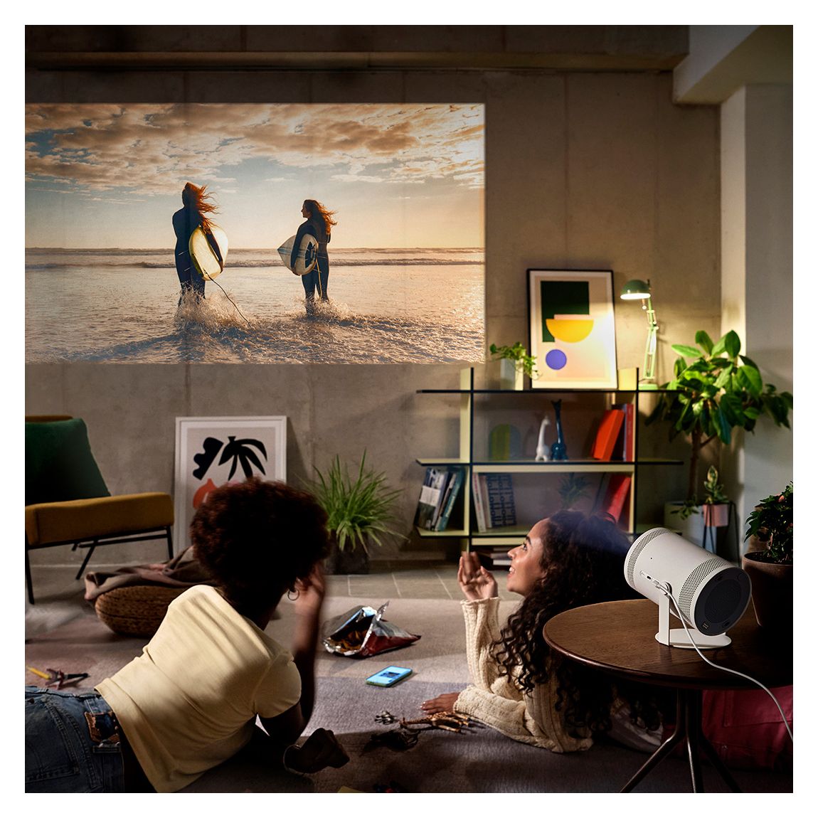 SAVE £170 The Freestyle 2nd Gen Poirtable Smart Projector