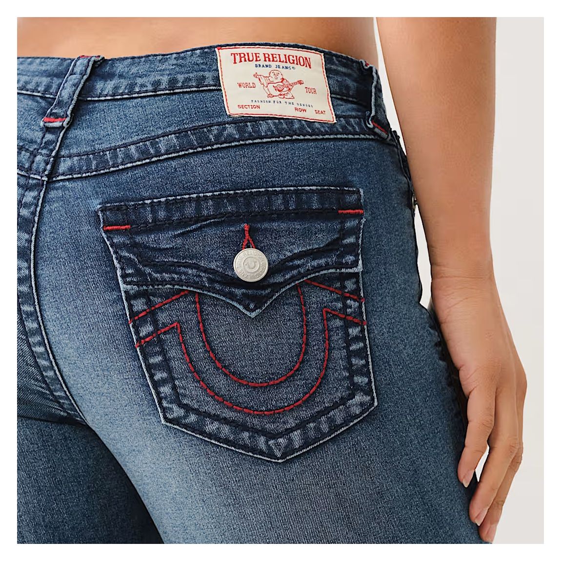 TRUE RELIGION BIG T flare denim pants メンズ