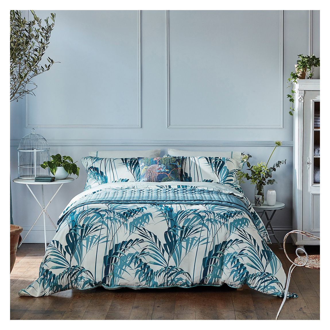 Palmhouse Cover Set Double, Eucalyptus