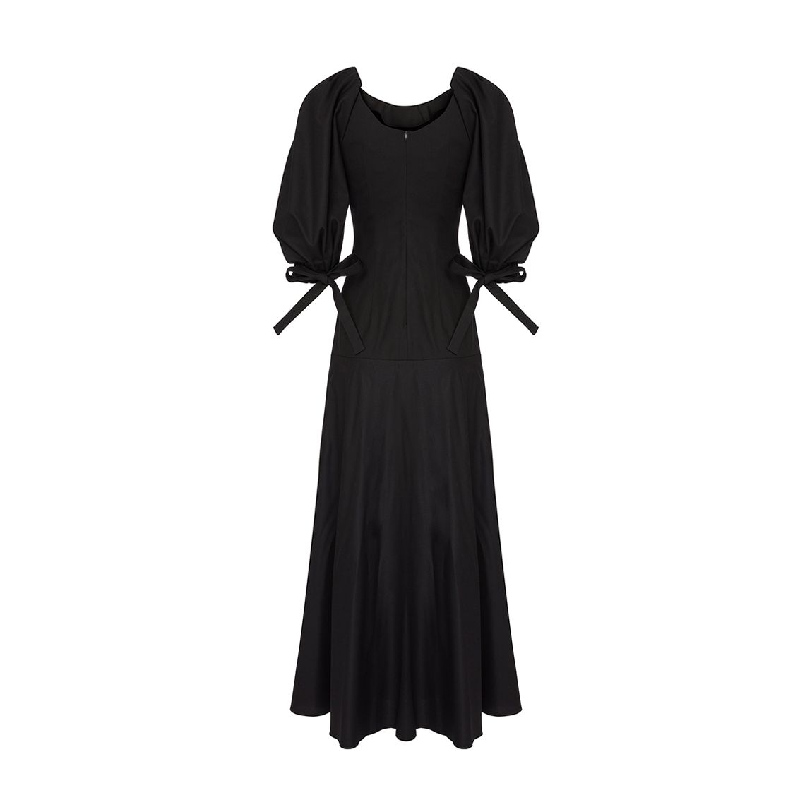 Black Thigh Split Maxi Dress