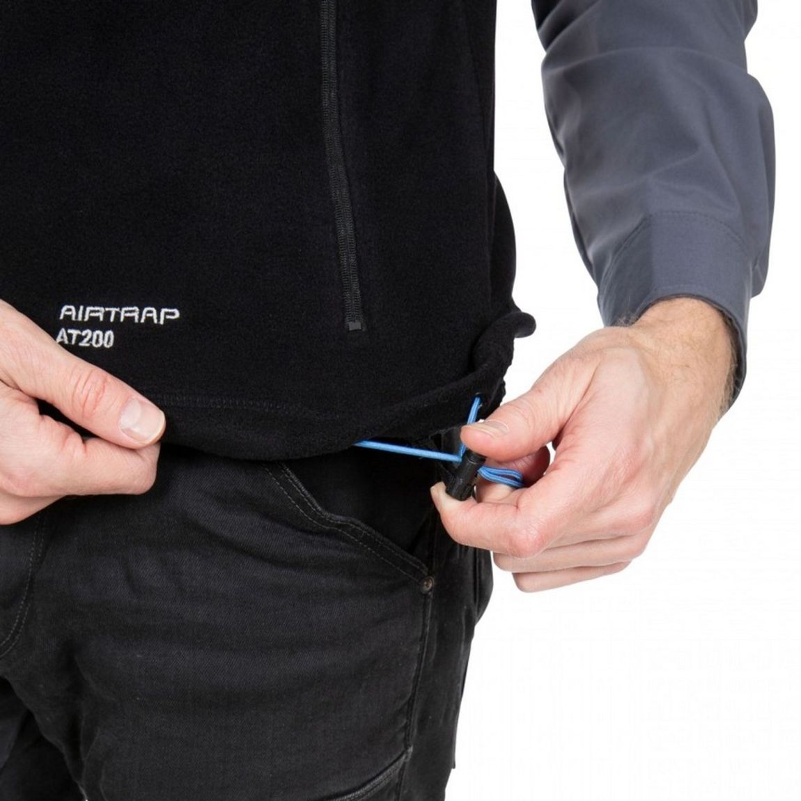 Mens Othos II Full Zip Fleece Gilet Black