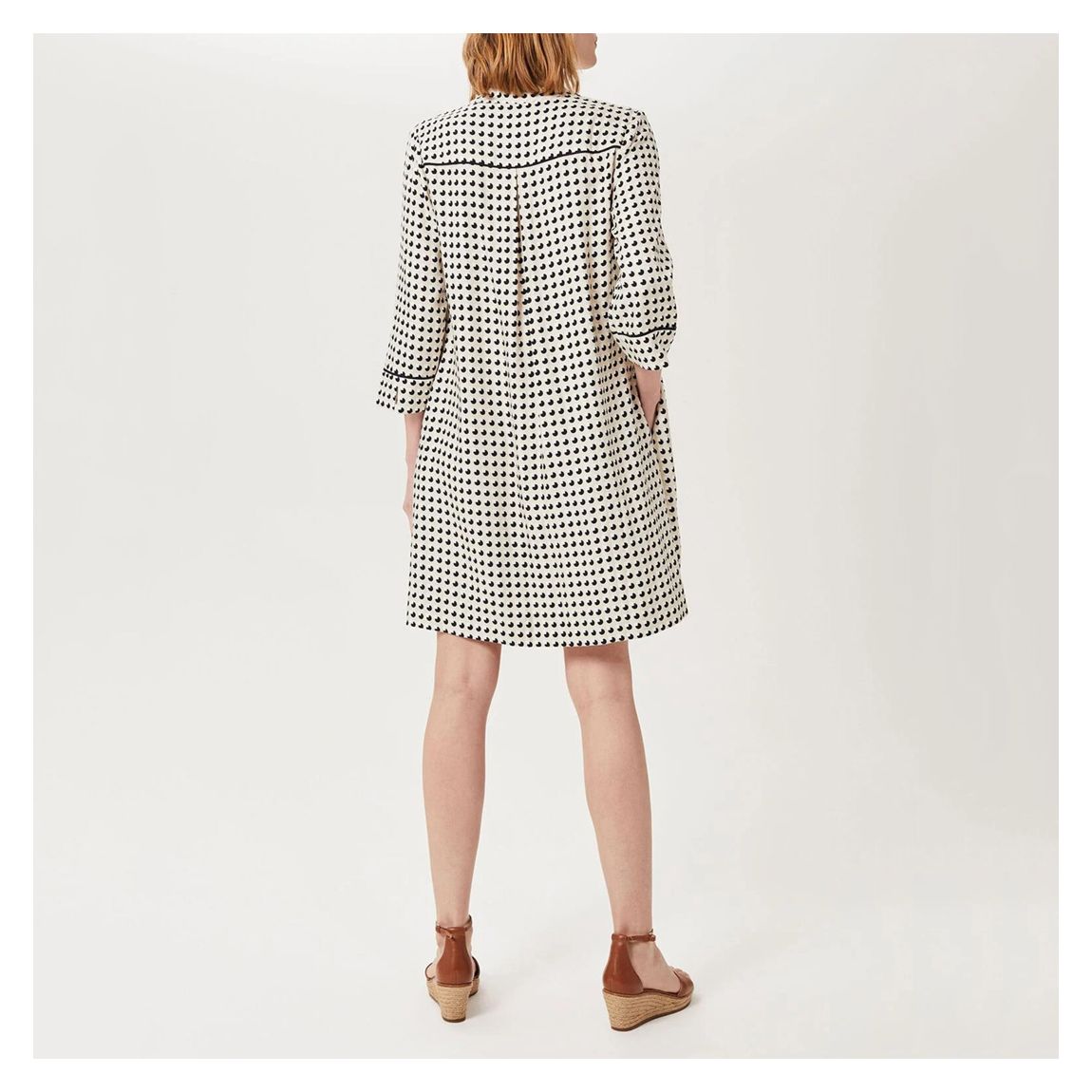 White/Black Amara Tunic Dress