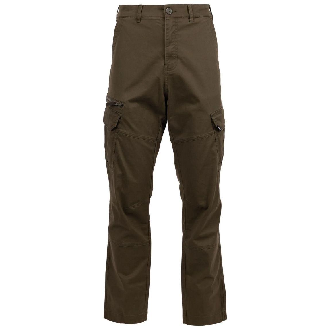 Cargo Trousers Mohalk Cotton Dark Vine