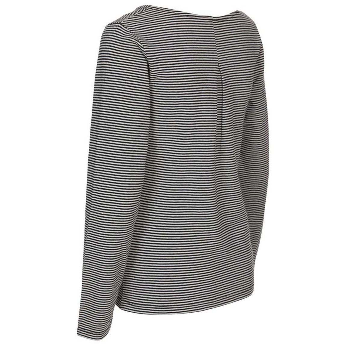 T-Shirt Caribou Cotton Black Stripe