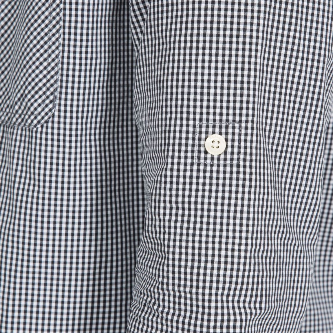 Shirt Yaddlethorpe Cotton Black Gingham