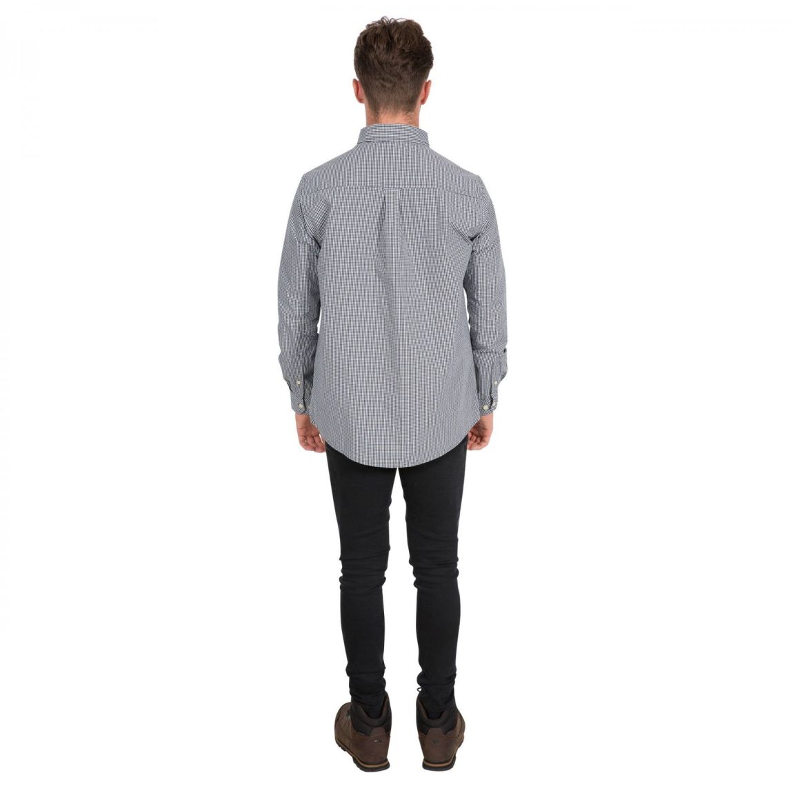 Shirt Yaddlethorpe Cotton Black Gingham