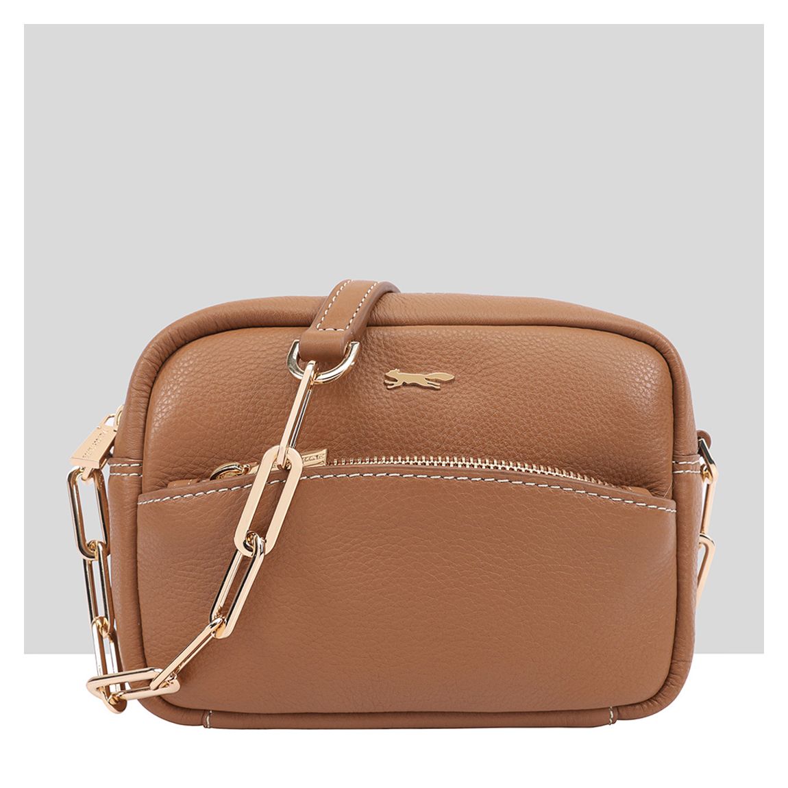 Tan Lukina Crossbody Bag