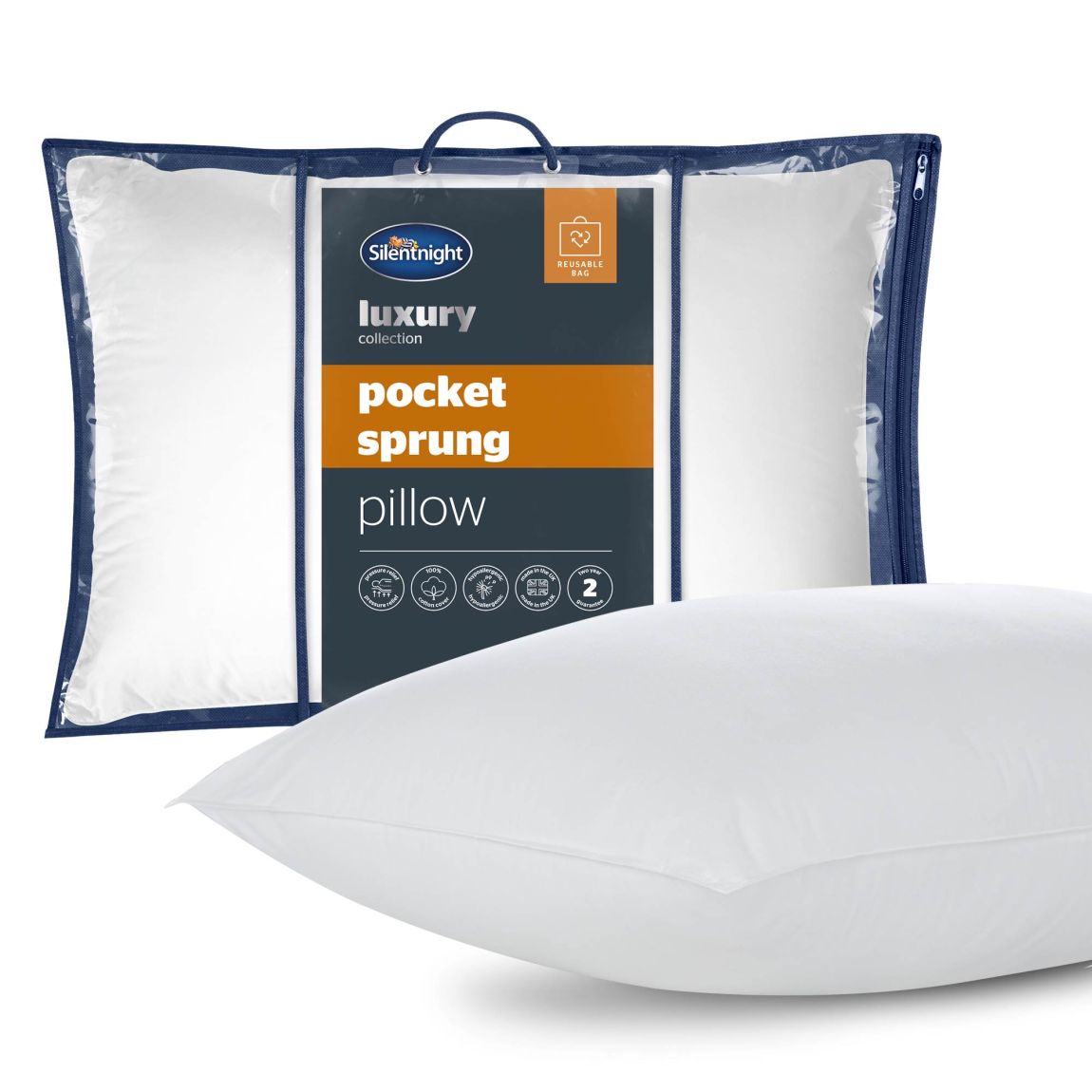 Silentnight Pocket Sprung Pillow